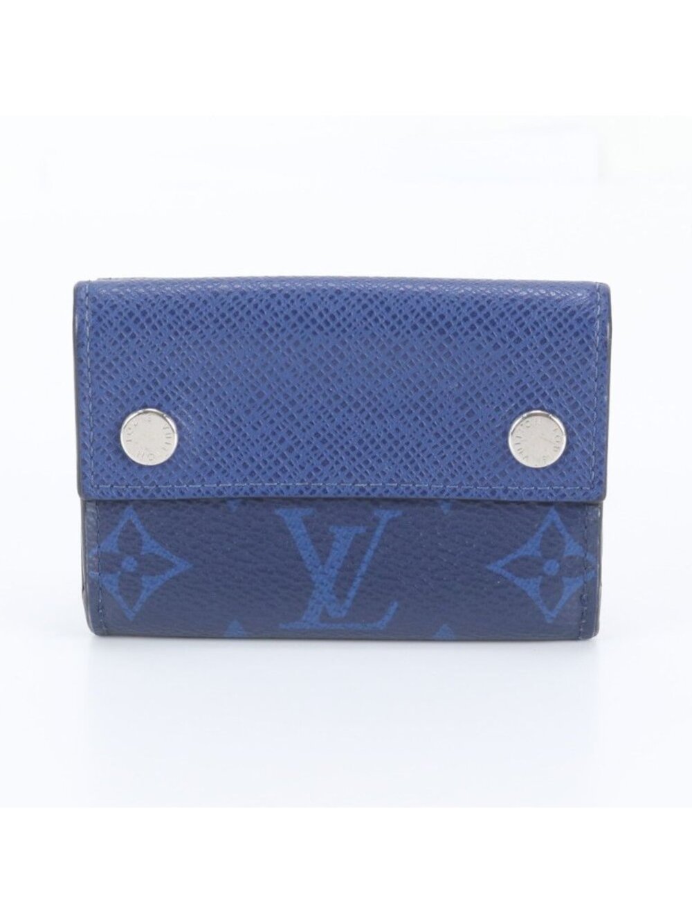 Louis Vuitton Taigarama Discovery Compact Wallet Leather Trifold